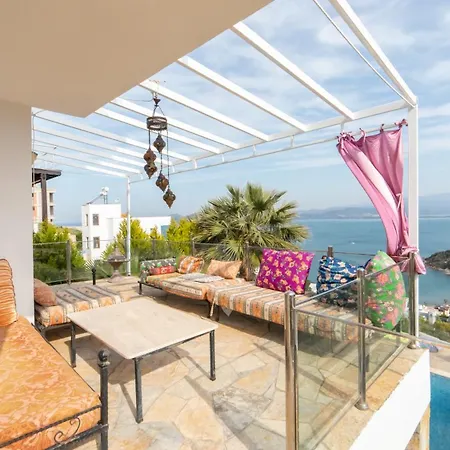 Sea View And Private Pool Selen 빌라